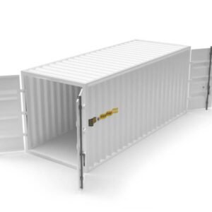 Conteneur maritime de stockage spécifique 20 pieds Dry Double Door Ocassion