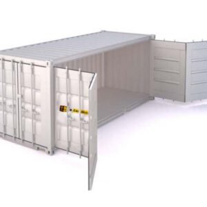 Conteneur maritime de stockage spécifique 20 pieds Open Side