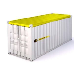 Conteneur maritime de stockage spécifique 20 pieds Open Top