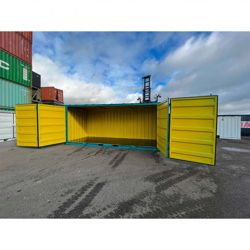 Conteneur maritime de stockage spécifique 20 pieds Open Side – Image 2
